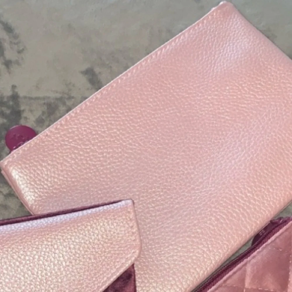 Ipsy Pink Glam Cosmetic Bag